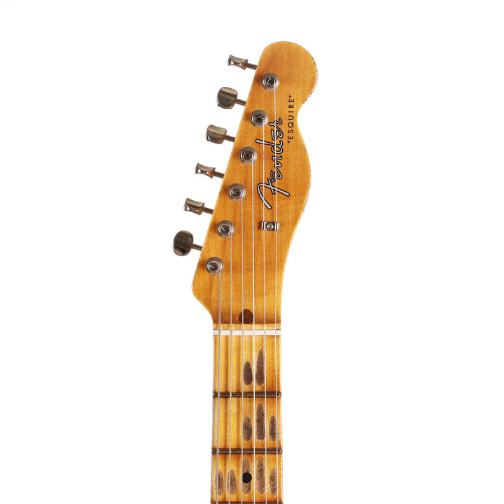 Fender Custom Shop 1956 Esquire Relic Super Faded Burgundy Mist Metallic