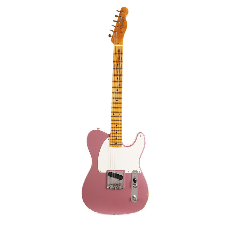 Fender Custom Shop 1956 Esquire Relic Super Faded Burgundy Mist Metallic