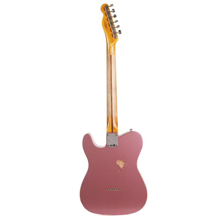 Fender Custom Shop 1956 Esquire Relic Super Faded Burgundy Mist Metallic