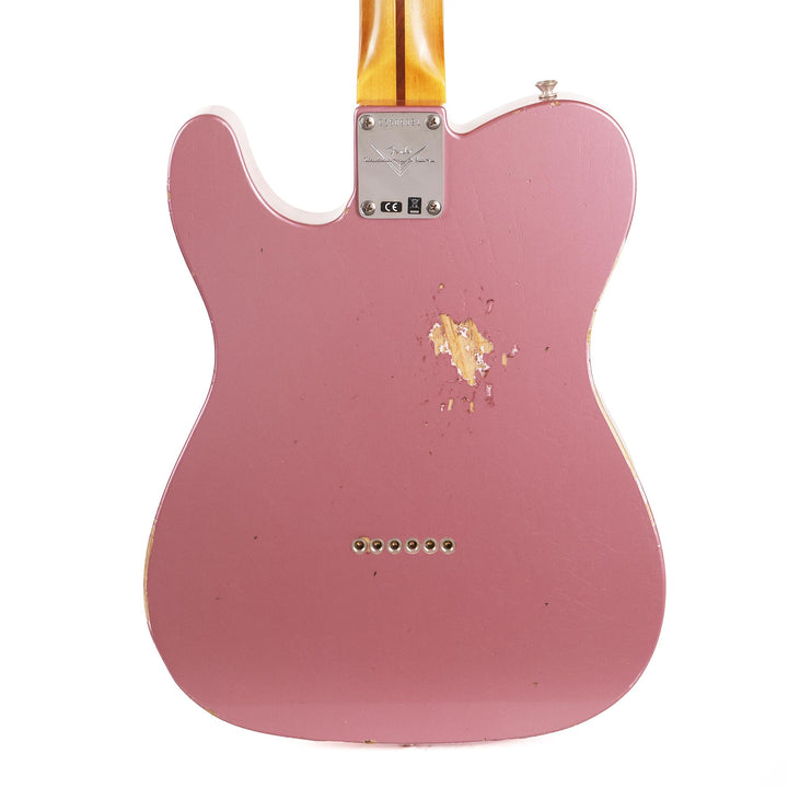 Fender Custom Shop 1956 Esquire Relic Super Faded Burgundy Mist Metallic