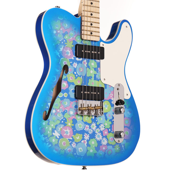 Fender Custom Shop 1960 Telecaster Thinline NOS Blue Flower
