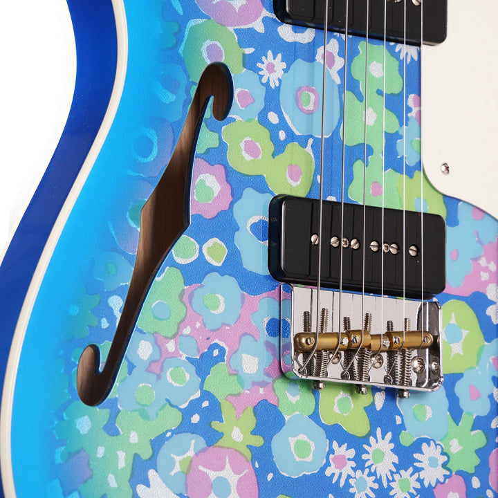 Fender Custom Shop 1960 Telecaster Thinline NOS Blue Flower
