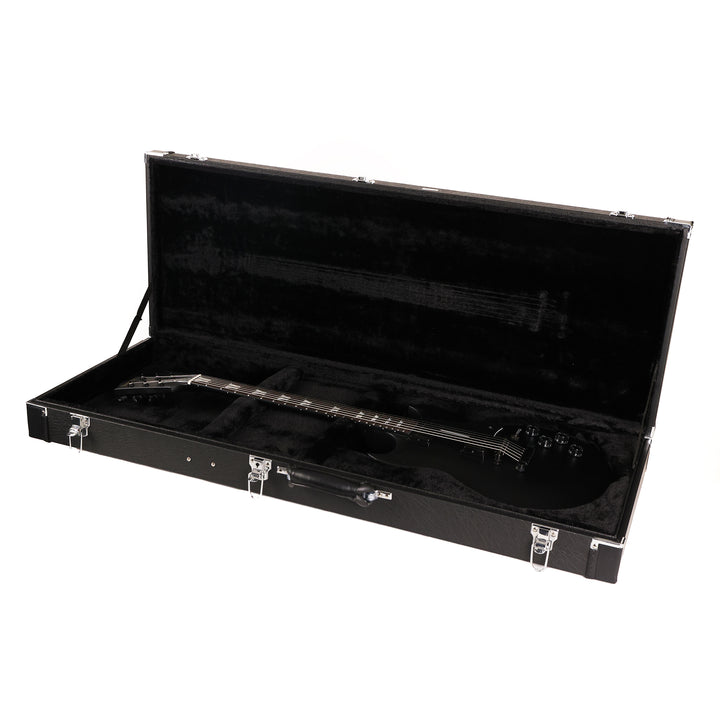 Woodrite Warlord Standard Guitar Satin Black Music Zoo Exclusive