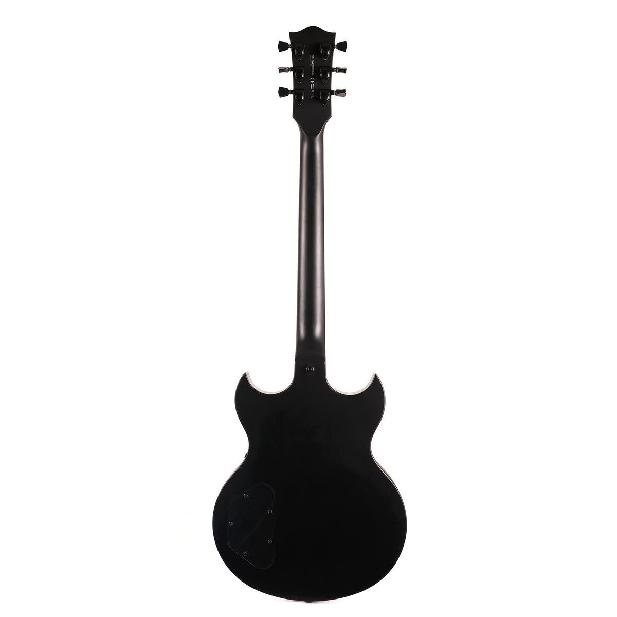 Woodrite Warlord Standard Guitar Satin Black Music Zoo Exclusive — 4