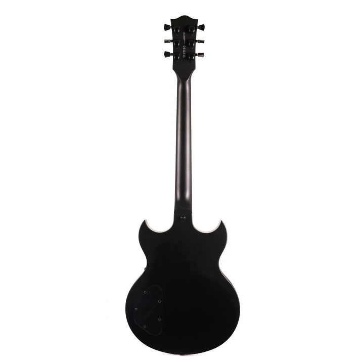 Woodrite Warlord Standard Guitar Satin Black Music Zoo Exclusive