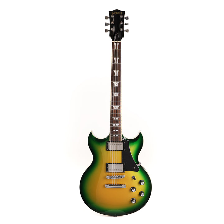 Woodrite Warlord Standard Guitar Metallic Dragon Burst