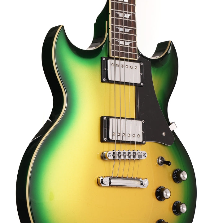 Woodrite Warlord Standard Guitar Metallic Dragon Burst