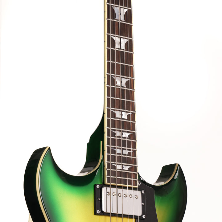 Woodrite Warlord Standard Guitar Metallic Dragon Burst