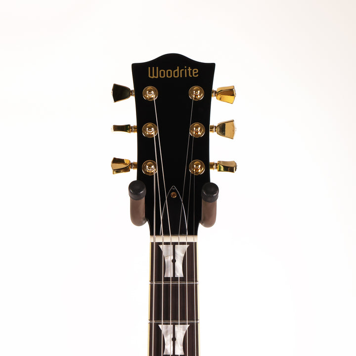 Woodrite Warlord Standard Guitar Iguana Burst Flame Top