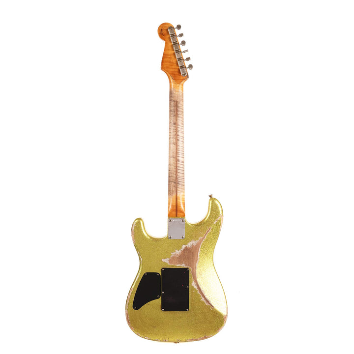 Fender Custom Shop 1960 Stratocaster HS Masterbuilt Andy Hicks Heavy Relic Chartreuse Sparkle