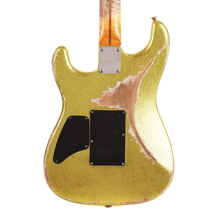Fender Custom Shop 1960 Stratocaster HS Masterbuilt Andy Hicks Heavy Relic Chartreuse Sparkle