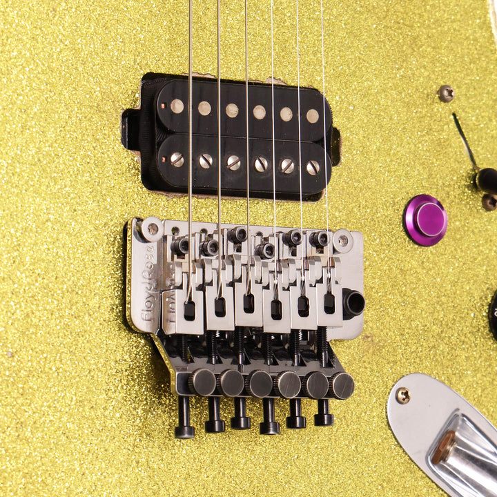Fender Custom Shop 1960 Stratocaster HS Masterbuilt Andy Hicks Heavy Relic Chartreuse Sparkle