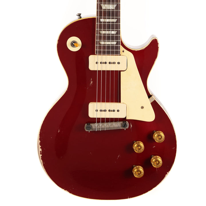 Gibson Custom Shop 1954 Les Paul Made 2 Measure Wine Red Candy and V2 Slim Neck Ultra Heavy Aged