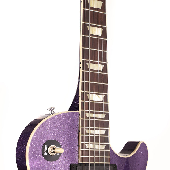 Gibson Custom Shop Les Paul Axcess Standard Made 2 Measure Purple Sparkle EMG Pickups