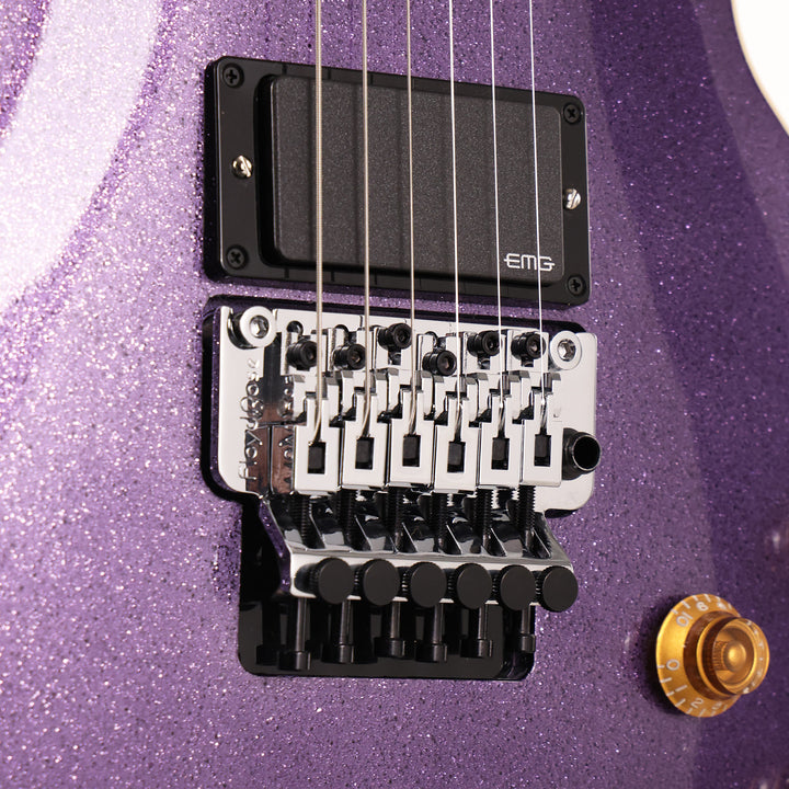 Gibson Custom Shop Les Paul Axcess Standard Made 2 Measure Purple Sparkle EMG Pickups