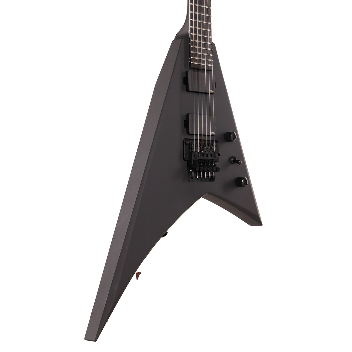 Jackson Custom Shop Rhoads RR Blackout Satin Black | The Music Zoo
