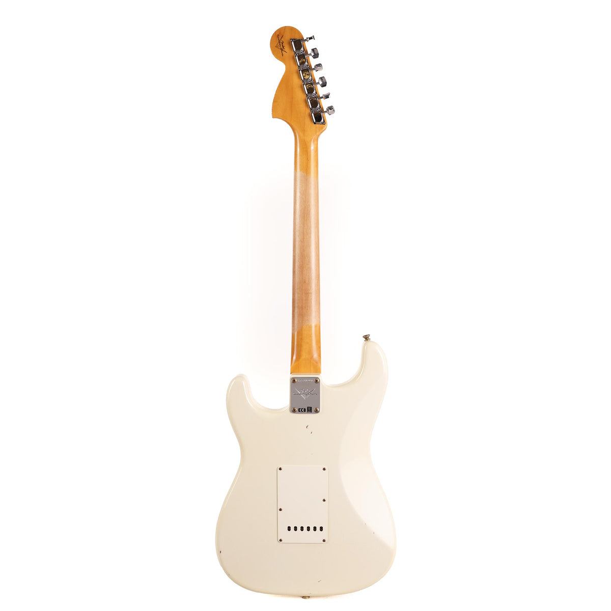 Fender Custom Shop 1969 Stratocaster Journeyman Relic Aged Olympic White — 4