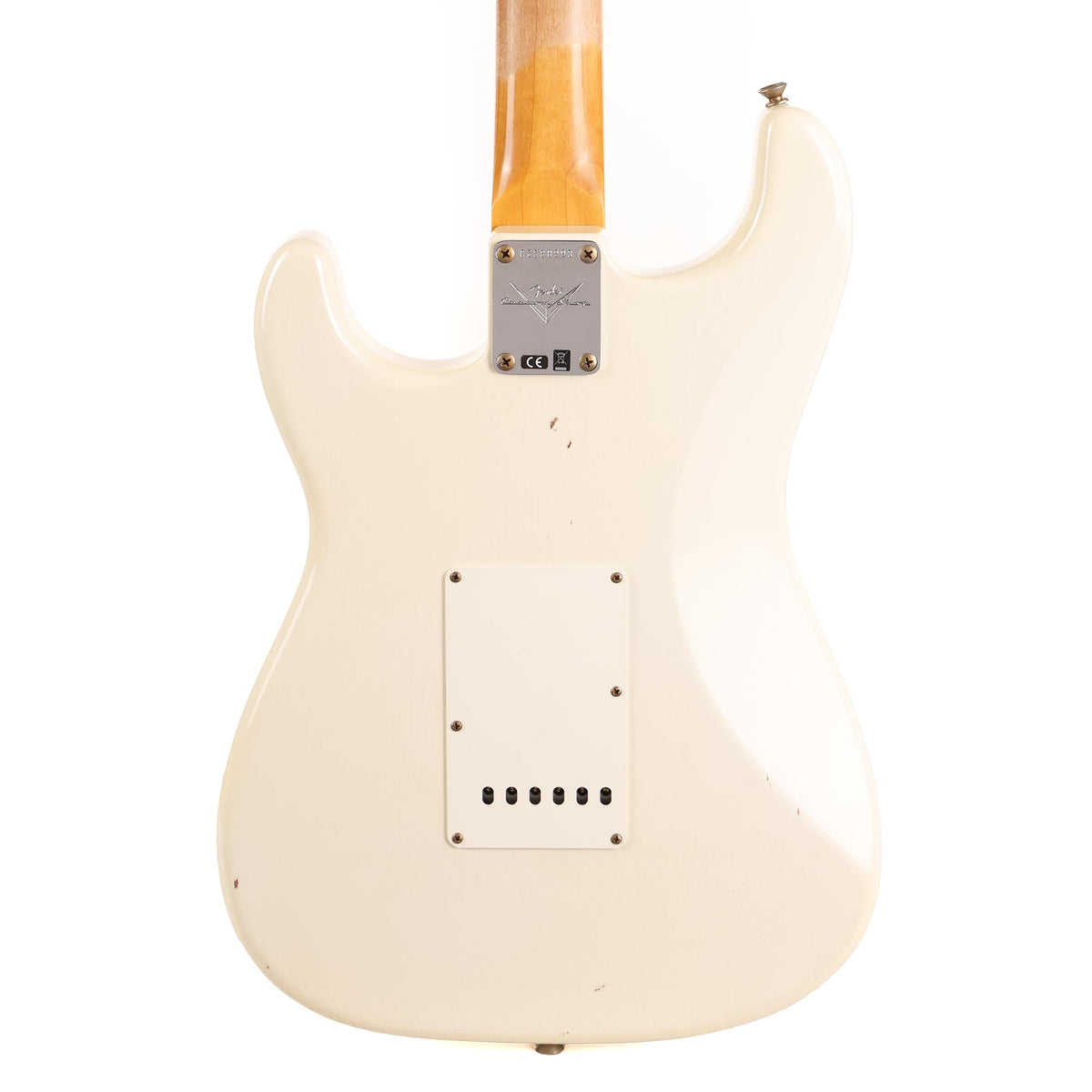Fender Custom Shop 1969 Stratocaster Journeyman Relic Aged Olympic White — 6