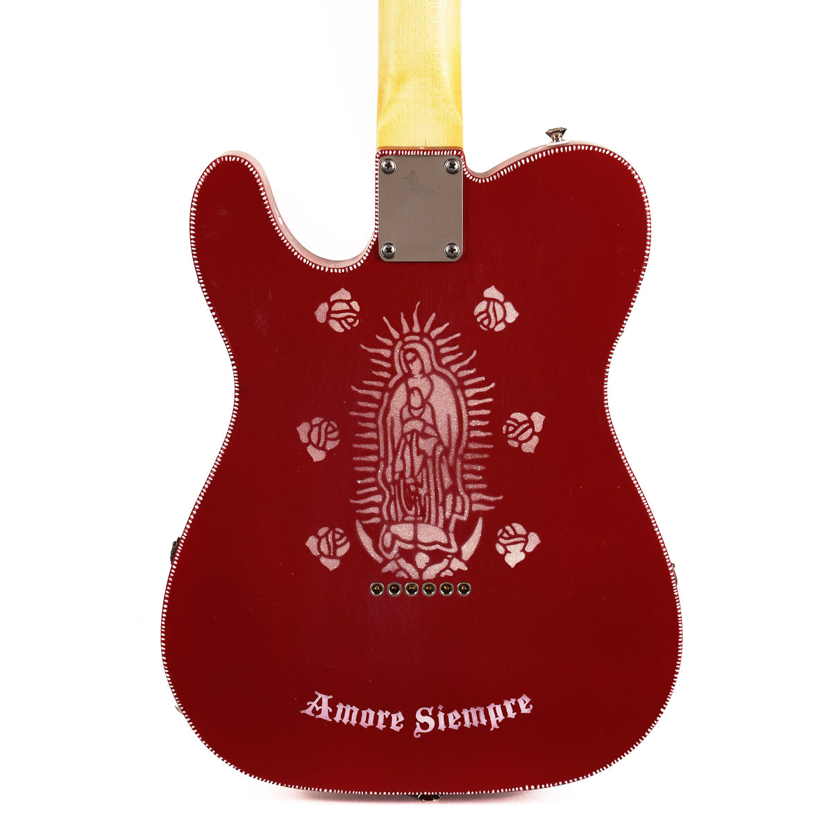 El Cabron Guitars Custom "Red Industrial G12" — 6