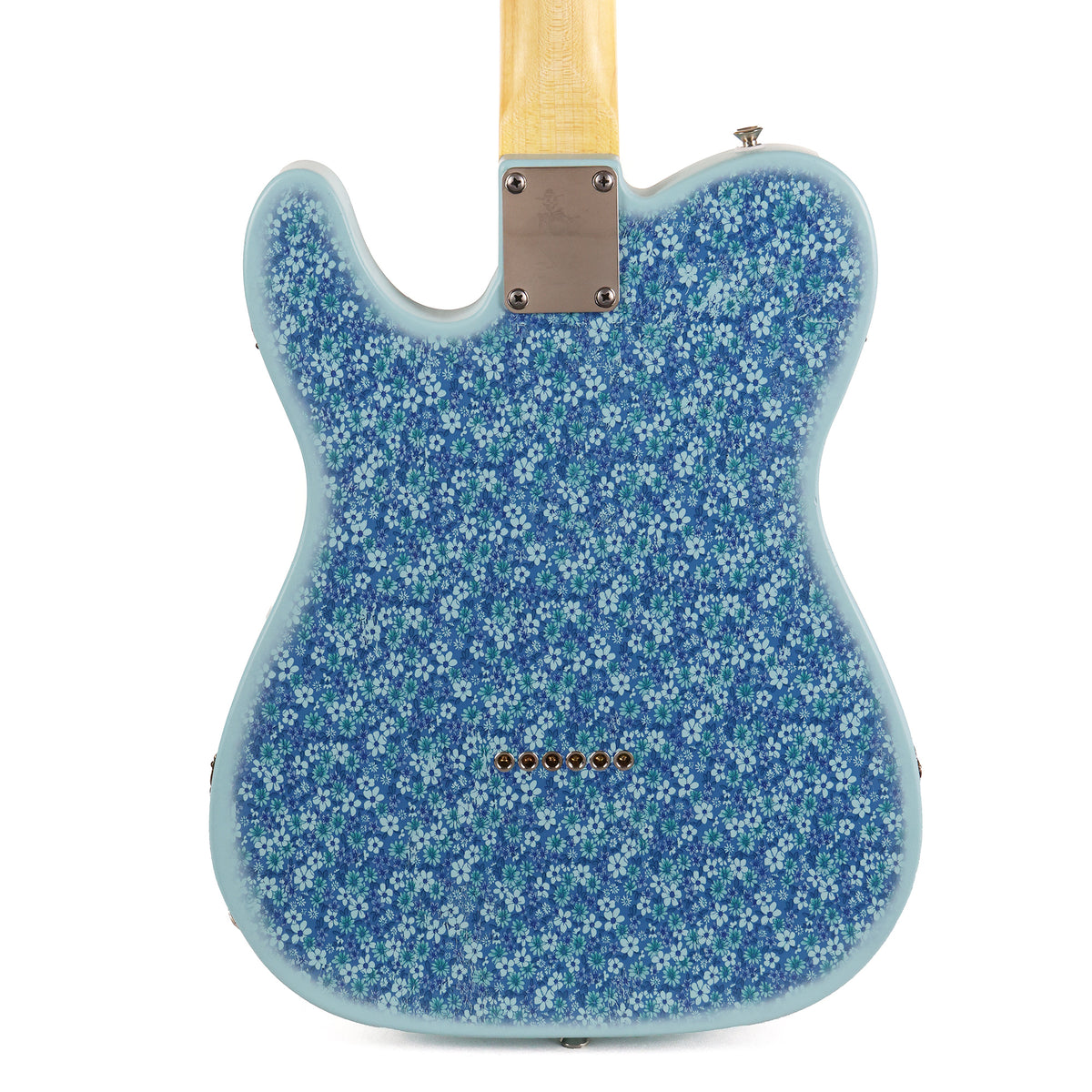 El Cabron Guitars Blue Flowers — 6