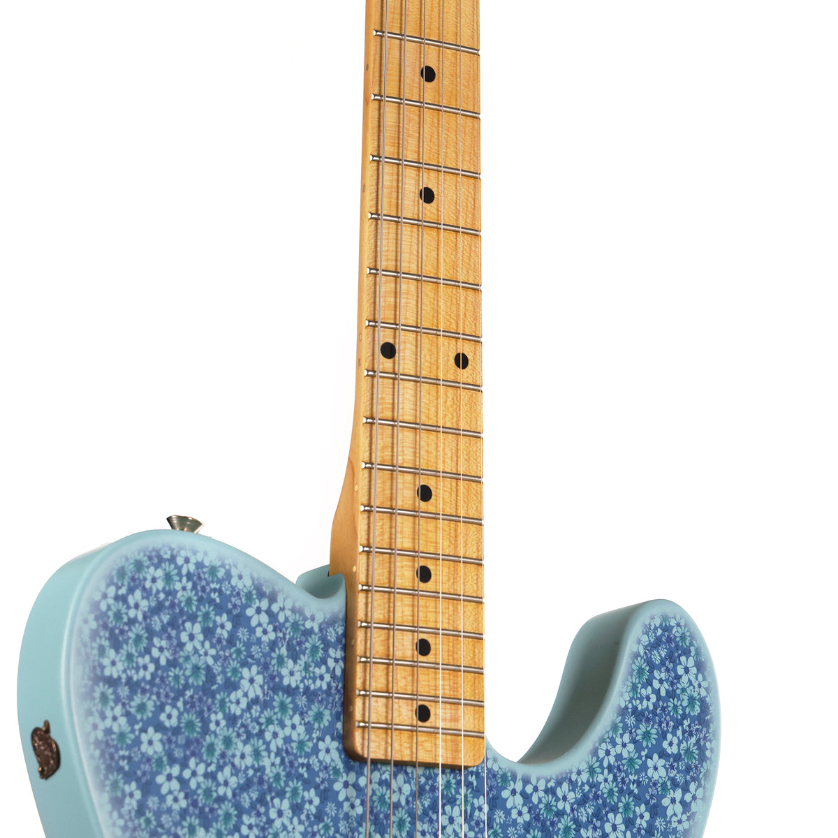 El Cabron Guitars Blue Flowers — 7