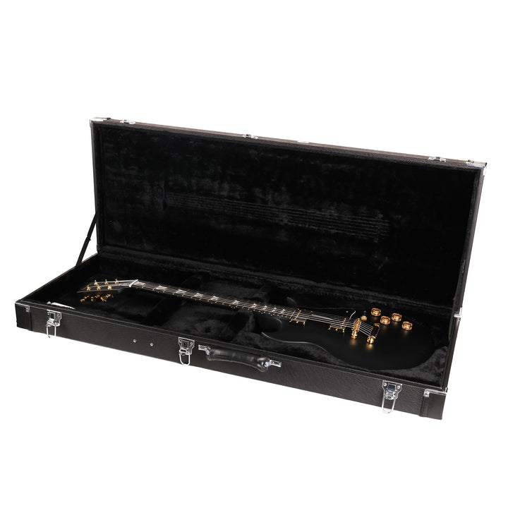 Woodrite Warlord Standard Satin Black and Gold Hardware