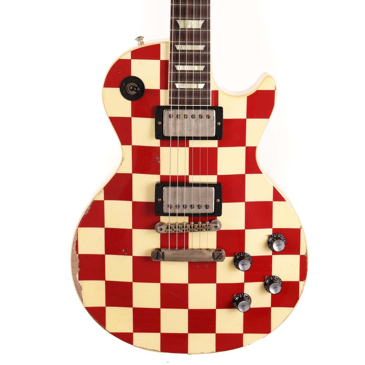 Gibson Custom Shop 1958 Les Paul Standard Made 2 Measure Checkerboard Top Murphy Lab Heavy Aged — 2