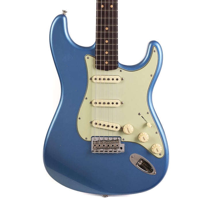 Fender Custom Shop 1963 Stratocaster Journeyman Relic Aged Lake Placid Blue