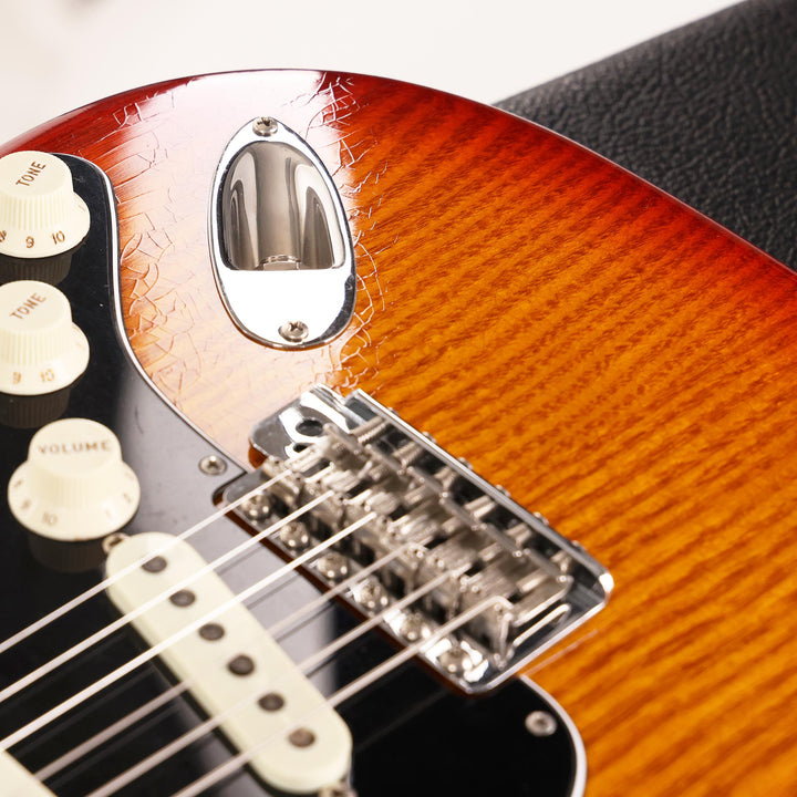 Fender Custom Shop Postmodern Thinline Stratocaster Closet Classic Aged Sienna Sunburst