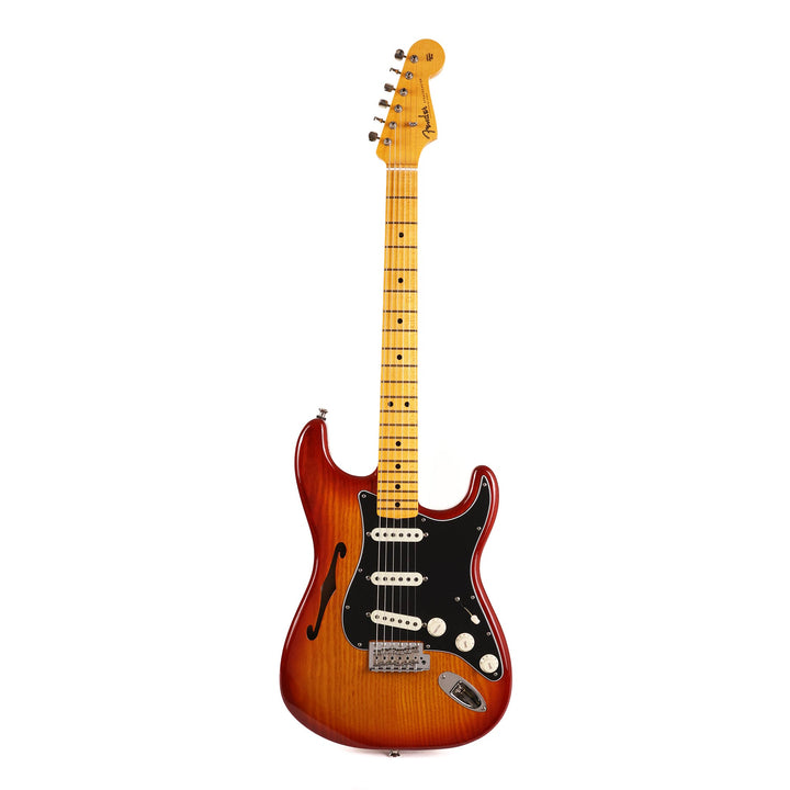 Fender Custom Shop Postmodern Thinline Stratocaster Closet Classic Aged Sienna Sunburst
