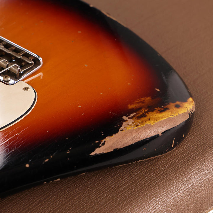 Fender Custom Shop 1960s Stratocaster Brazilian Rosewood Fretboard 3-Tone Sunburst Masterbuilt Todd Krause