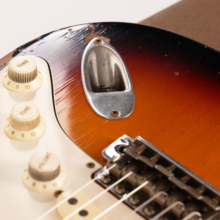 Fender Custom Shop 1960s Stratocaster Brazilian Rosewood Fretboard 3-Tone Sunburst Masterbuilt Todd Krause