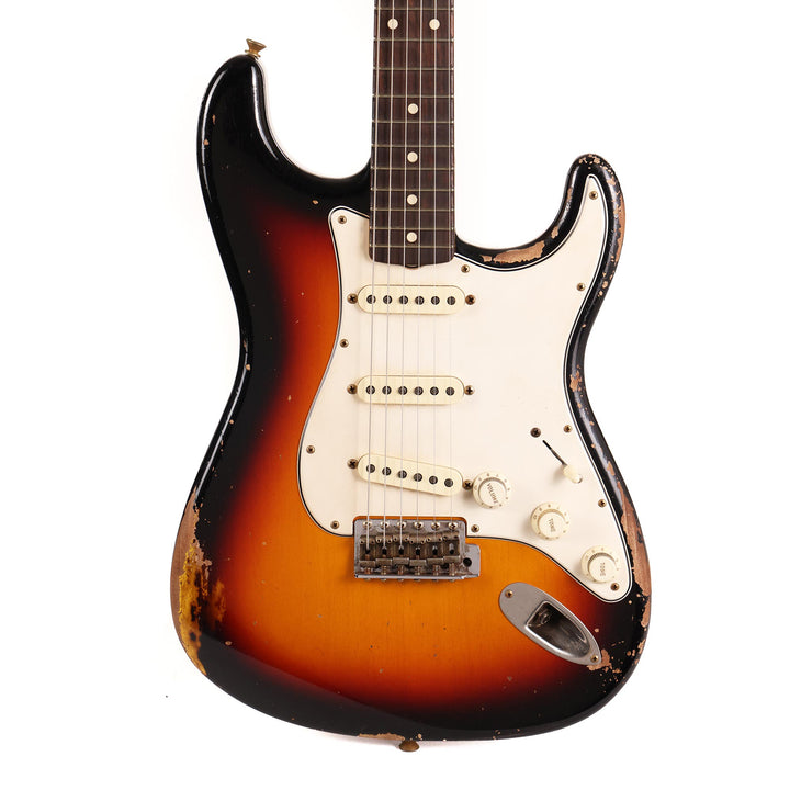 Fender Custom Shop 1960s Stratocaster Brazilian Rosewood Fretboard 3-Tone Sunburst Masterbuilt Todd Krause