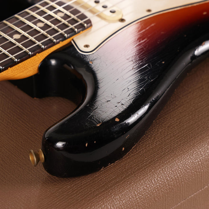 Fender Custom Shop 1960s Stratocaster Brazilian Rosewood Fretboard 3-Tone Sunburst Masterbuilt Todd Krause