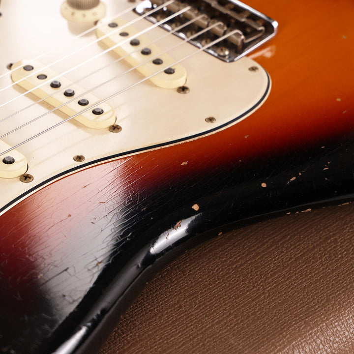 Fender Custom Shop 1960s Stratocaster Brazilian Rosewood Fretboard 3-Tone Sunburst Masterbuilt Todd Krause