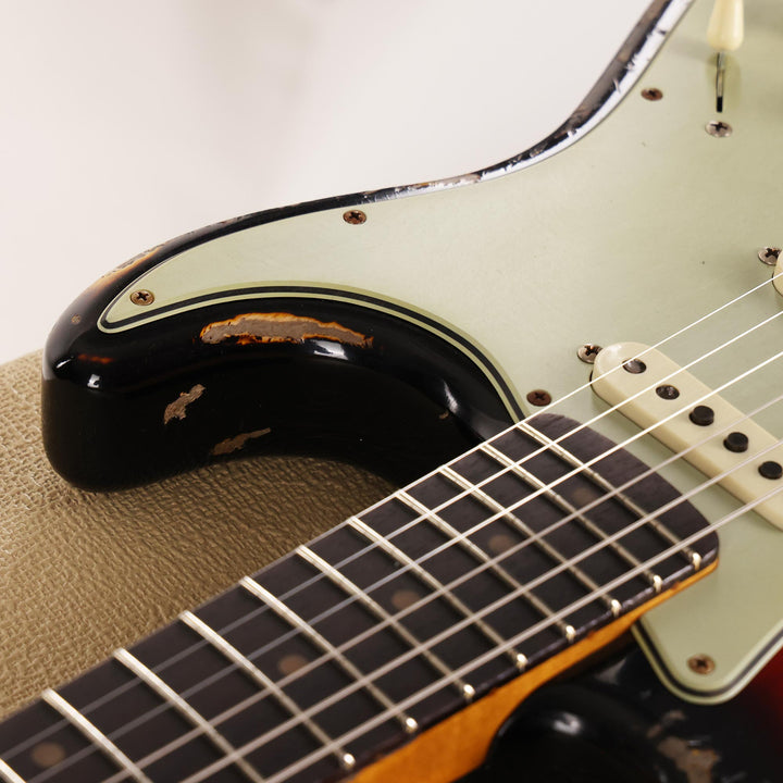 Fender Custom Shop 1963 Stratocaster Super Heavy Relic Faded Aged 3-Tone Sunburst