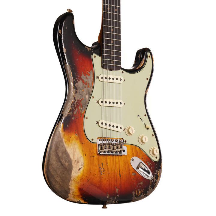 Fender Custom Shop 1963 Stratocaster Super Heavy Relic Faded Aged 3-Tone Sunburst