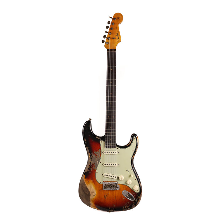 Fender Custom Shop 1963 Stratocaster Super Heavy Relic Faded Aged 3-Tone Sunburst