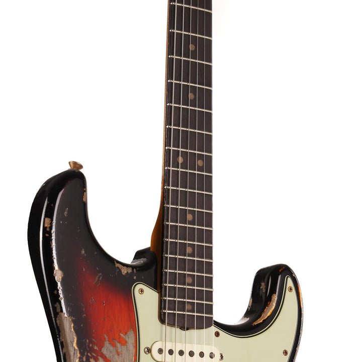 Fender Custom Shop 1963 Stratocaster Super Heavy Relic Faded Aged 3-Tone Sunburst