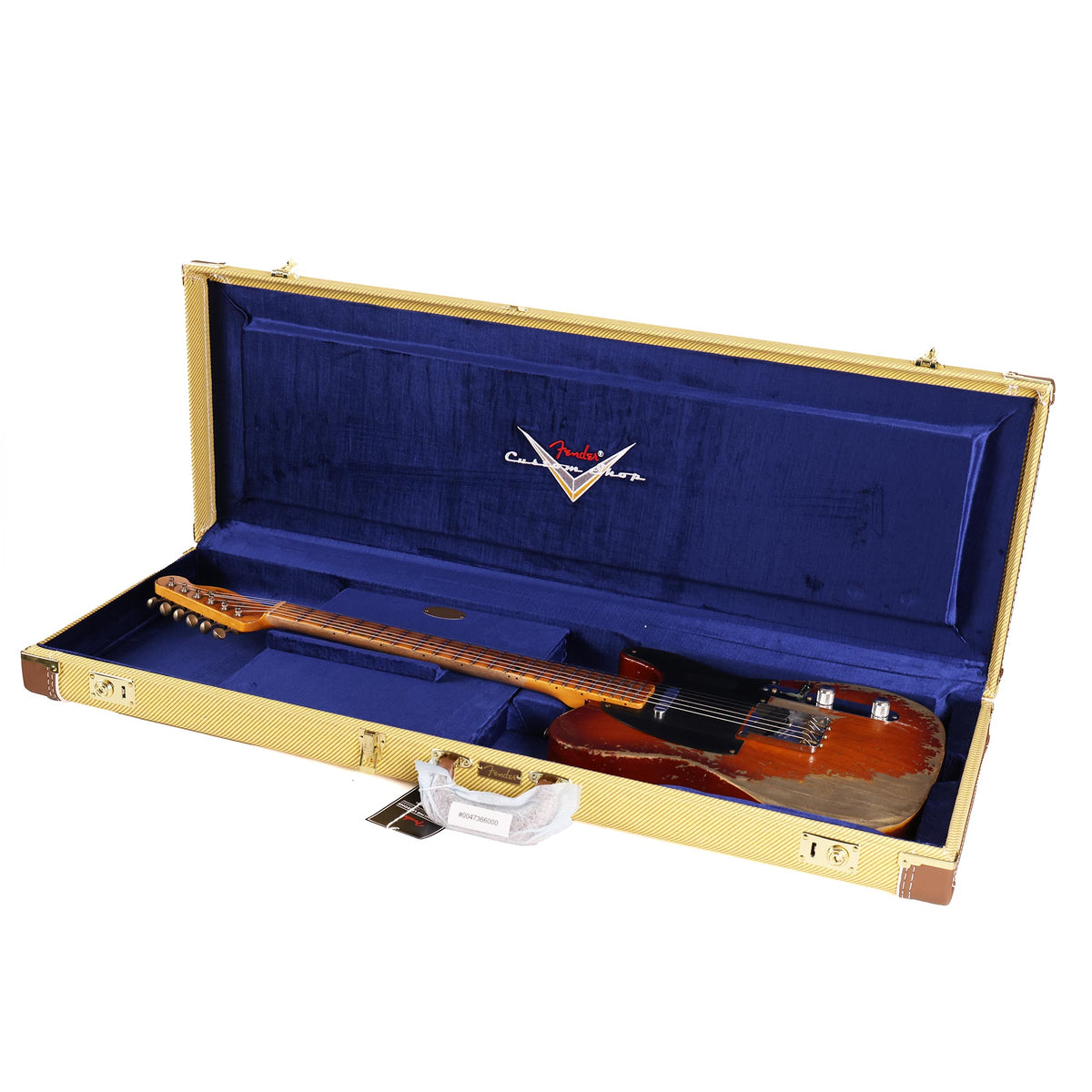 Fender Custom Shop 1952 Telecaster Super Heavy Relic Faded Violin Burst — 17