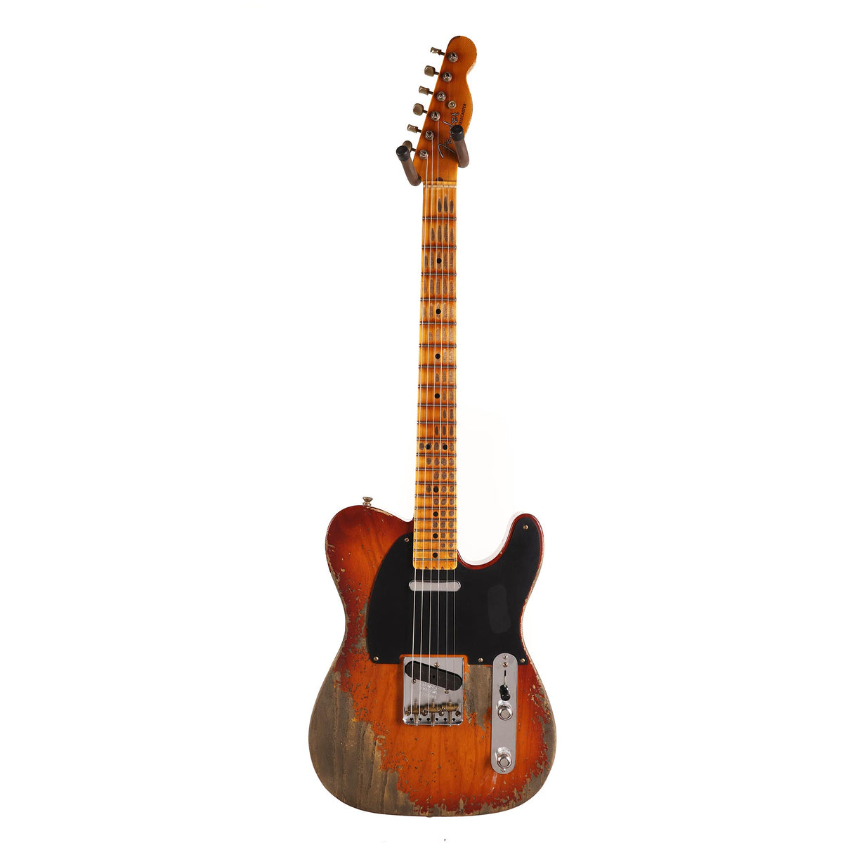 Fender Custom Shop 1952 Telecaster Super Heavy Relic Faded Violin Burst — 3