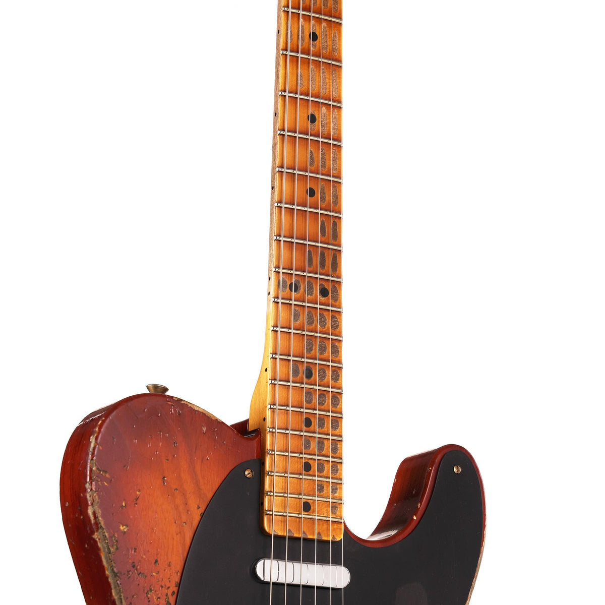 Fender Custom Shop 1952 Telecaster Super Heavy Relic Faded Violin Burst — 7