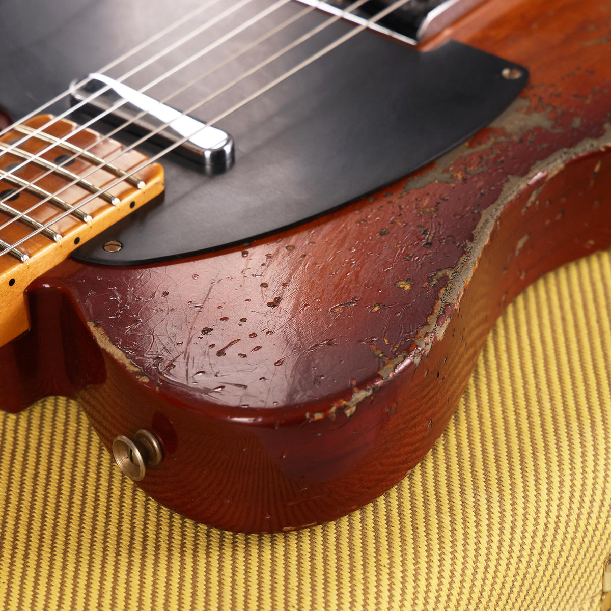 Fender Custom Shop 1952 Telecaster Super Heavy Relic Faded Violin Burst — 8