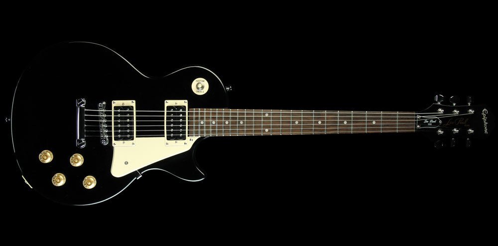 Epiphone Les Paul 100 Electric Guitar Ebony | The Music Zoo