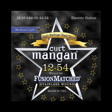 Curt Mangan Fusion Matched Stainless Wound Electric Strings (12-54)