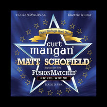 Curt Mangan Fusion Matched Nickel Wound Electric Strings Matt Schofield Signature Set (11-54)