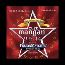 Curt Mangan Fusion Matched Pure Nickel Electric Strings (9.5-44)