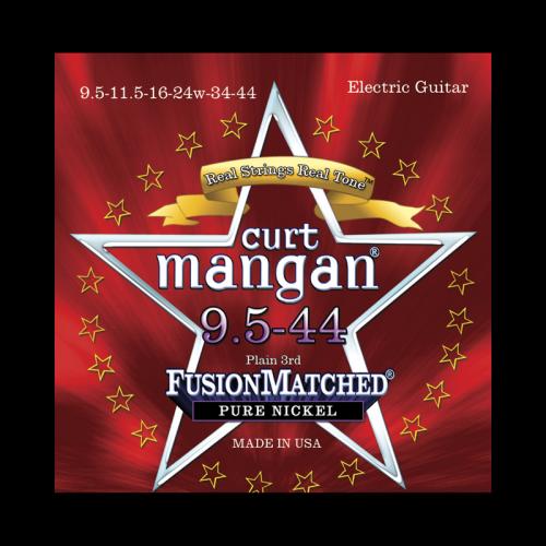 Curt Mangan Fusion Matched Pure Nickel Electric Strings (9.5-44)