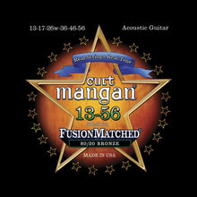 Curt Mangan Fusion Matched 80/20 Bronze Acoustic Strings (13-56)