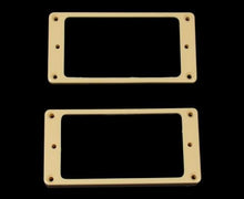 All Parts Humbucker Slanted Pickup Ring Set (Cream)